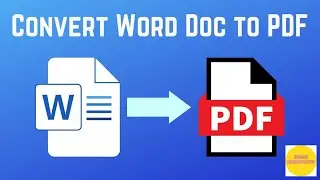How to save doc to PDF file | 