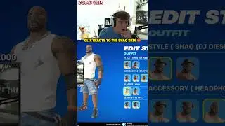 Clix REACTS to the NEW Shaq skin 🏀🔥