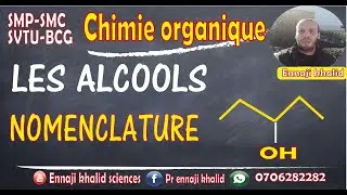 Nomenclature des Alcools cours et exemples