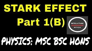 STARK EFFECT part1B