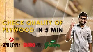 How you can check quality of Plywood | प्लाईवुड की क्वालिटी केसे चेक करे