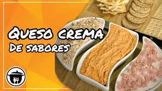 Impresiona a tus invitado con estos QUESOS CREMA DE SABORES