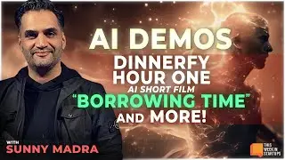 AI Demos: Dinnerfy, Hour One, AI short film “Borrowing Time”, Bland AI and more! | E1884
