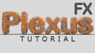 TyFlow And 3dsMax Create Easy Text Plexus.