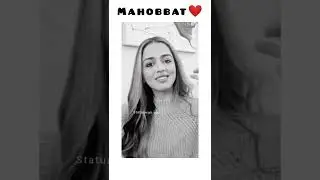 Mohabbat || WhatsApp Shayari Status || Love shayari video status || Pyar bhare Status