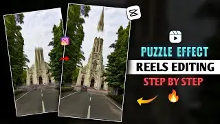 Trending Puzzle Effect Reels Editing || 3D Building Growing Reels Video Editing - Ghaus Editz