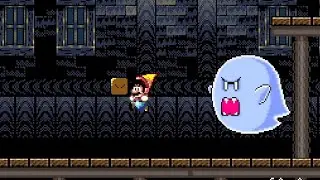 How to beat the stage Vanilla Ghost House | Super Mario World