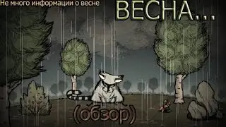Не много информации о весне в Don't Starve Together(обзор)