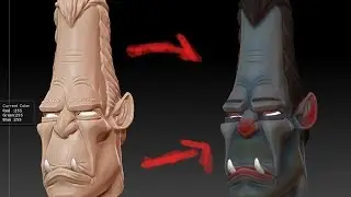 Tutorial Zbrush Polipainting en Espanol