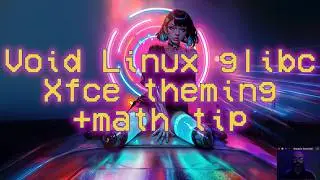 Cool dark Xfce theming Void Linux (glibc) MacBook Pro 2012 