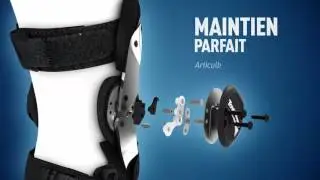 Шарнирный жесткий лигаментарный коленный ортез Genucontrol 7857