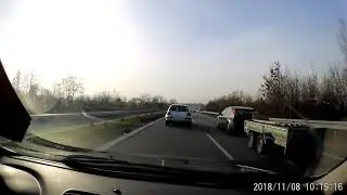 Stary gość w Golfie / DK81 / Polskie Drogi