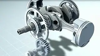BMW R 1200 GS Engine assembling slowmotin with 3D animation, SURYA TECH VIDEOS