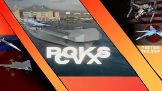 testing the ROCK CVX aircraft carrier. F-7 + CH-1 + zircon +Gongji-11 Sharp Sword