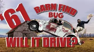 Barn Find Bug // WILL IT DRIVE! 1961 VW Beetle