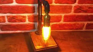 Rustik Tasarım  Steampunk Masa Lambası - Atölye Rustik
