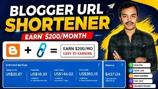How To Create Premium URL Shortner in Blogger 🔥 Free Premium Script | Earn 300$ Month in Blogger