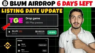 Blum Airdrop New Update | Blum Price Prediction | Blum meme point earn free | Blum listing date