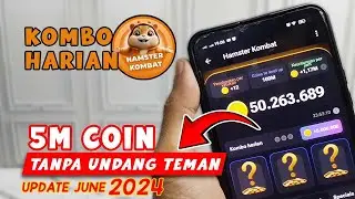 Hamster Kombat Daily Combo Cards 5M Coin Today June 2024 | Kombo Hamster Kombat Hari ini