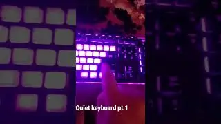 my quiet keyboard transformation