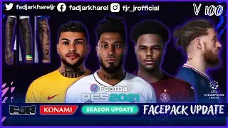 PES 2021 - UPDATE FACE V100 | SIDER VERSION & CPK VERSION