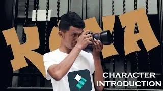 character introduction freeze effect - FILMORA EDIT