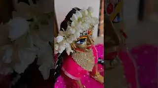 Apni thakurani shri Radhika rani #love #radha #barsan #krishna #laddu