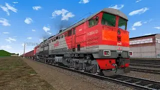 Советский Тепловоз 2ТЭ10М-2081|Верхнегорск-Приморск|RTS