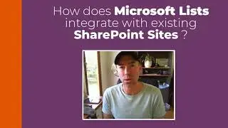 Microsoft Lists and SharePoint - how do Microsoft Lists Integrate?
