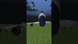 самолёт в майнкрафт ЧТО??????????