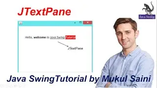 #52 Java Swing Tutorial | JTextpane in Java