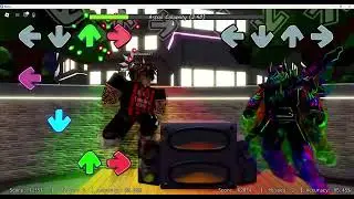 going against a good player in Roblox basically FNF: remix