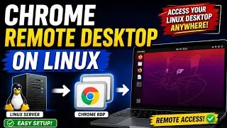 How to install Chrome remote desktop on Linux  server easily with one command
