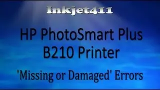 HP Photosmart B210 Printer Error Troubleshooting
