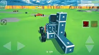 #4 Android Gameplay Block Tech : Epic Sandbox Car Craft Simulator Test