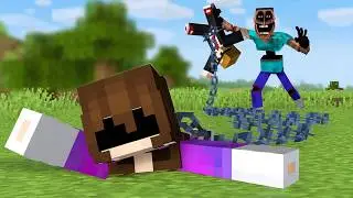 Chained Together in Scary Minecraft
