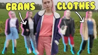 wearing my grans clothes for a week IN PUBLIC *so embarrassing*