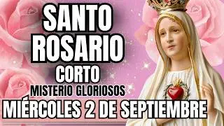 EL SANTO ROSARIO CORTO DE HOY–  MISTERIOS GLORIOSOS  ORACIÓN A LA VIRGEN MARÍA