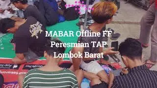 Mabar Offline FF peresmian TAP Lombok Barat