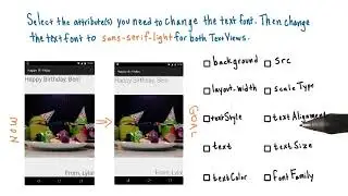 Learn how to Set the Fonts in Android studio