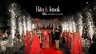 When you know...| Ekta & janak | Wedding Highlight 2023| harshil films