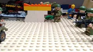 The attack of the soldiers