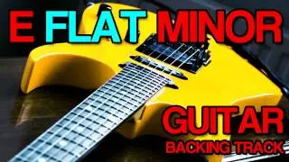 E Flat Minor Eb Guitar Backing Track [ Hard Rock / Metal ]