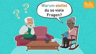 Learn German A2–B2 | WHY do you always ask so many questions? | causal clauses