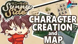 Welcome to Sunnyside! Game Features Video, Part 1: Character Creation and Map