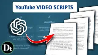 5 GENIUS Methods to Write PERFECT YouTube VIDEO SCRIPTS with Chat GPT ✓ (Works for any Niche)