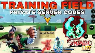 Training Field Private Server codes in shindo life |demon gate and heavenly spirit rework