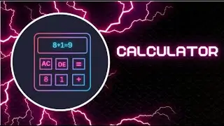 HOW TO BUILD A SIMPLE CALCULATOR USING HTML ,CSS | HTML CSS CALCULATOR TUTORIAL | CALCULATOR EXAMPLE