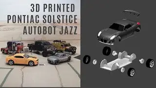 1:32 3D PRINTED PONTIAC SOLSTICE AUTOBOT JAZZ