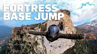 BEAUTIFUL LOCATION | BASE jumping a new exit point. HARDIN FORTRESS